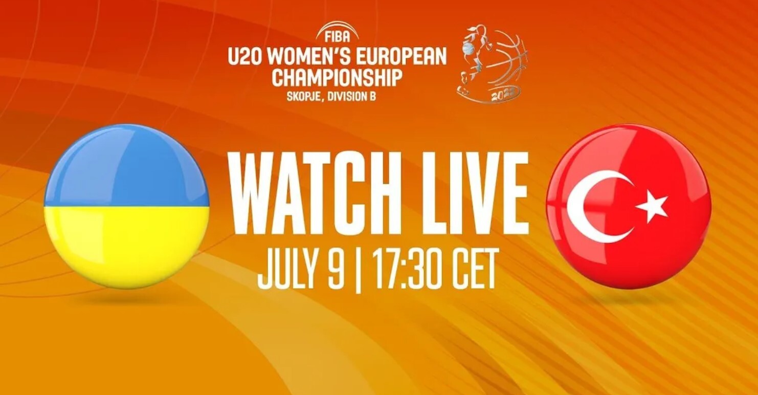 Україна - Туреччина: відео матчу жіночого Євробаскета U-20